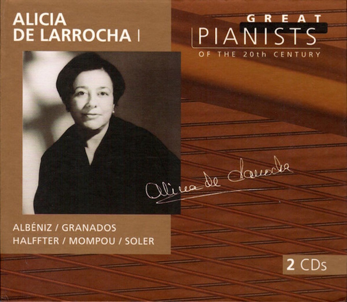 2CD - Great Pianists of the Century 62 - Alicia de Larrocha