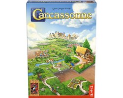 999 Games - Carcassonne - Basisspel - Bordspel - Strategiespel - Gezelschapsspel - Familiespel