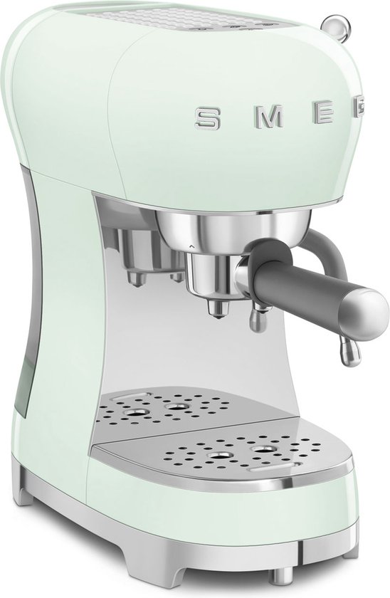 Functionaliteiten - Smeg 8017709324780 - SMEG ECF02PGEU - Handmatige espressomachine - Watergroen - Stoompijp