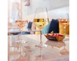 Arcoroc Vina Juliette Wijnglazen 30 cl / 300 ml Met Maatstreep | Set van 6 Stuks | Geschikt voor Witte Wijn | Glas | Vaatwasserbestendig