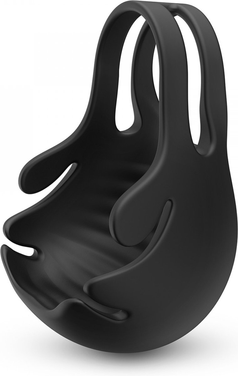 Goedkoopste Dorcel - Fun Bag - Vibrerende Cockring En Testikel Stimulator - Zwart