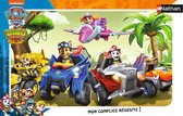On the Road with the Paw Patrol - Puzzel 15 Stukjes