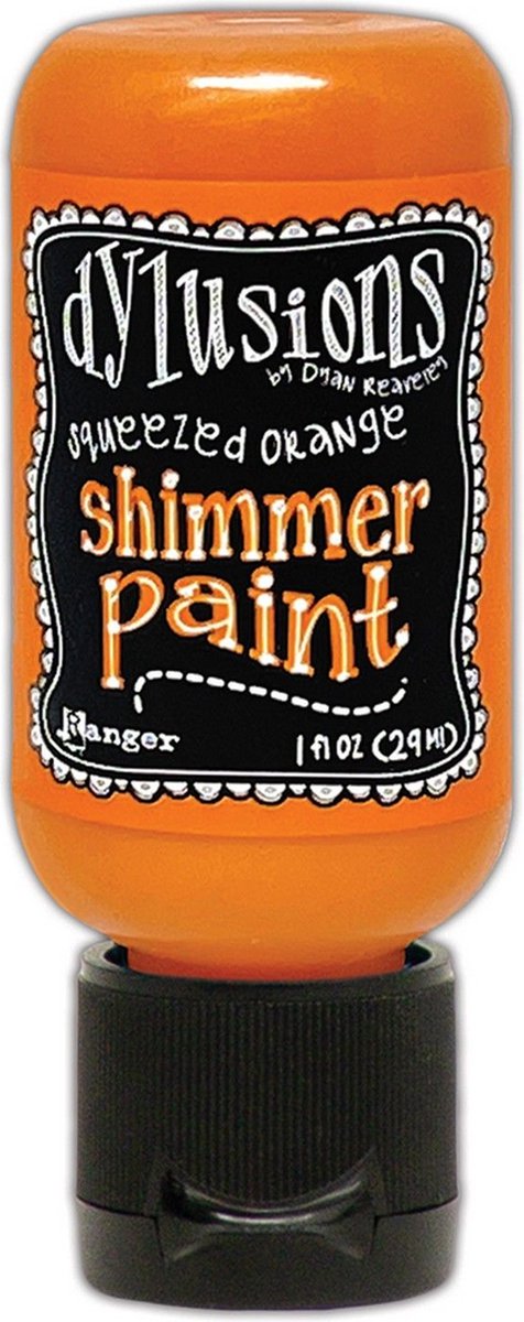 Dylusions Shimmer paint - Squeezed orange 29 ml