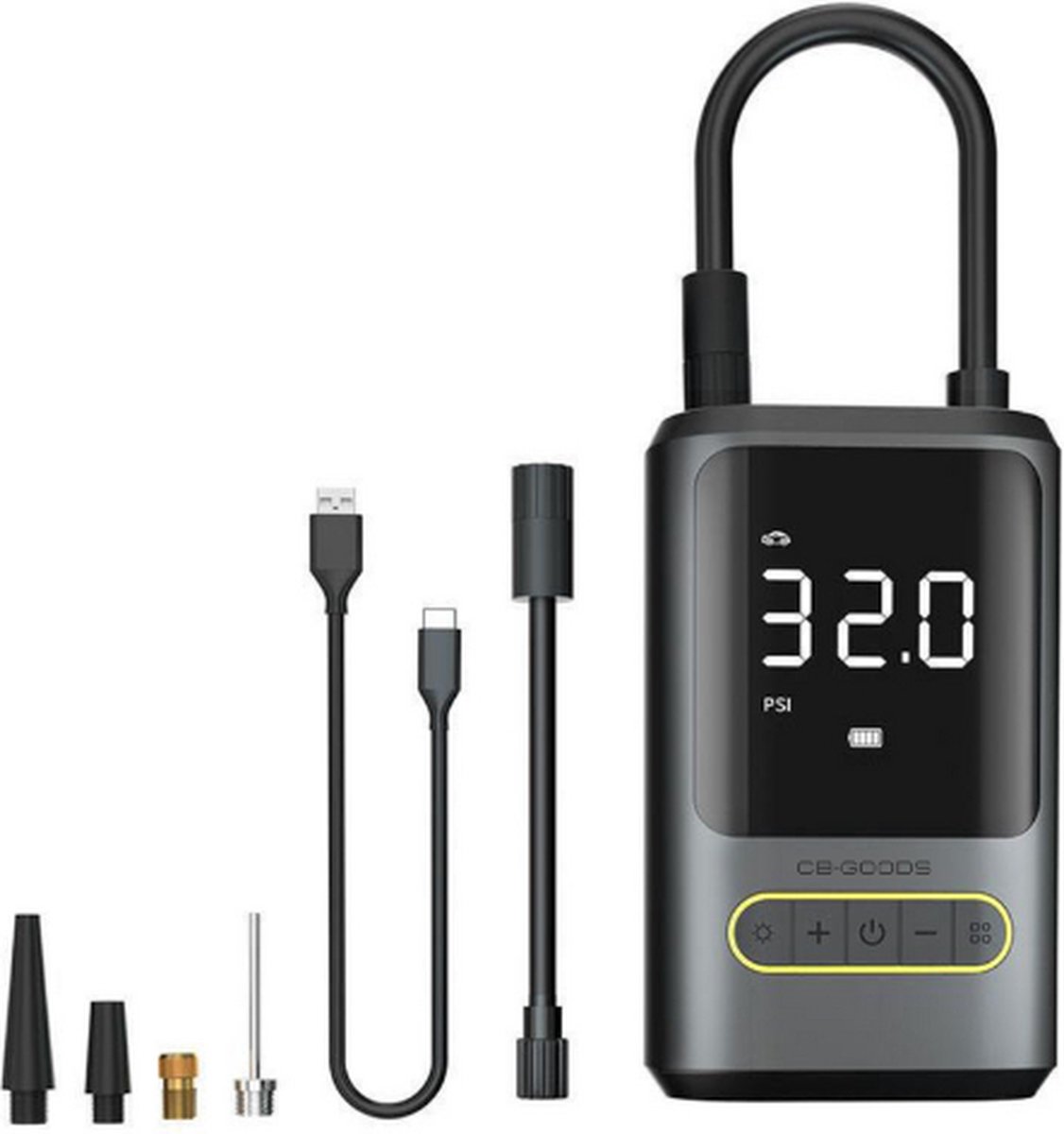 CB-Goods Compressor Bandenpomp - Luchtcompressor Oplaadbaar & Draagbaar ...