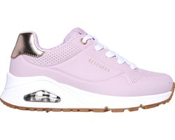 Skechers Uno Gen1 - Shimmer Away - Meisjes Sneakers - Roze