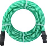 vidaXL-Zuigslang-met-PVC-koppelingen-1,1''-4-m-PVC-groen