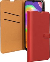 Folio Wallet Samsung G A31 Rouge avec languette de fermeture Bigben