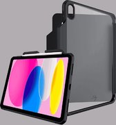 Itskins, Folio-hoes voor iPad 10 10,9'' Versterkt hybride massief R 100% gerecycled plastic, Transparant