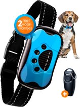 PetFriends Anti Blafband zonder schok - Inclusief Hondenfluit - USB oplaadbaar - Anti Blaf apparaat - Opvoedingshalsband - Voor Grote en Kleine honden