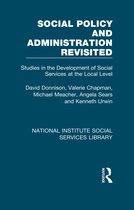 National Institute Social Services Library- Social Policy and Administration Revisited