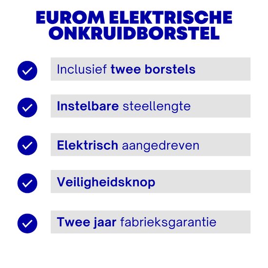 Eurom Elektrische Onkruidborstel - Eurom