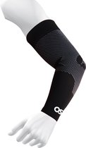 OS1st AS6 armbandage maat S – zwart – verlicht elleboogpijn – tenniselleboog – golfelleboog – pijnlijke armen – ondersteunt grotere spieren en pezen – bevordert de doorbloeding – compressie van medische kwaliteit