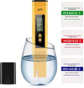 Ecoworks Digitale PH meter incl. kalibratie, batterijen en Nederlandstalige gebruiksaanwijzing - Zwembad/Aquarium/Grond Onderhoud