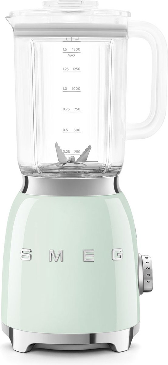 SMEG BLF03PGEU - Blender - Watergroen - 800W - 15L - Jaren '50 Stijl