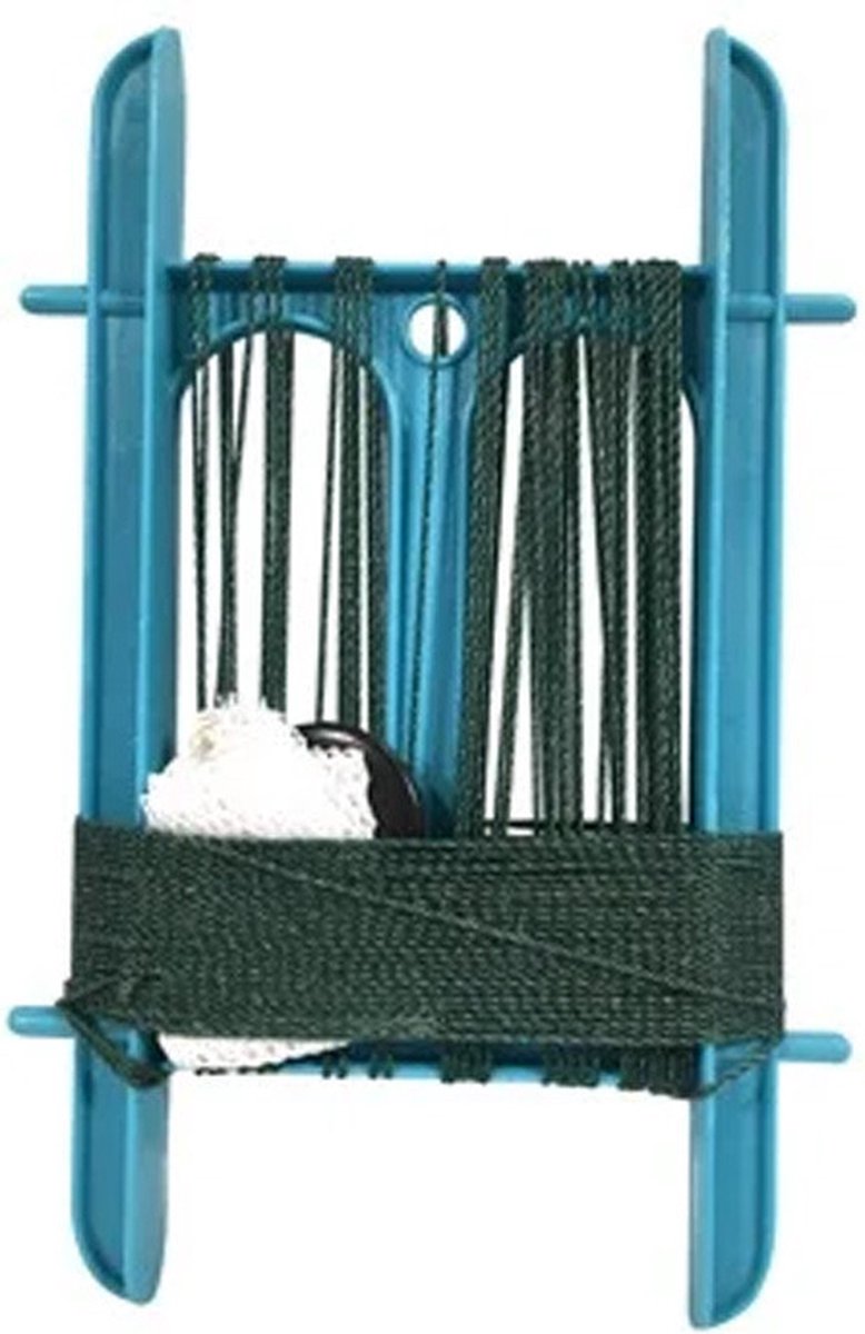 Gebro Lijn Krabhengel / vishengel voor krabbetjes - blauw - 13 m