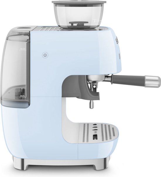 Onderhoud en reiniging - Smeg 8017709329815 - SMEG EGF03PBEU - Espressomachine met geïntegreerde bonenmaler - Pastelblauw