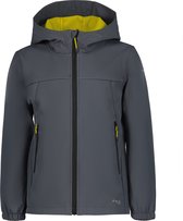 ICEPEAK KONAN JR Softshelljas Jongens-Granite-152