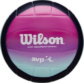 Wilson AVP Oasis Volleyball WV4006701XB, Unisex, Purper, Volleybal, maat: 5