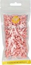 Flamingo suiker strooi decoratie 56 gr.