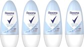 Rexona - Deoroller - Cotton Dry - Anti Perspirant - Anti Transpirant - 50 ml - 48 HR - Voordeelverpakking 4 x 50 ml