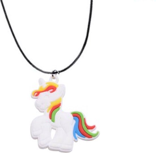 Unicorn Kettinkje | Eenhoorn | Halsketting met Bedeltje 5 cm