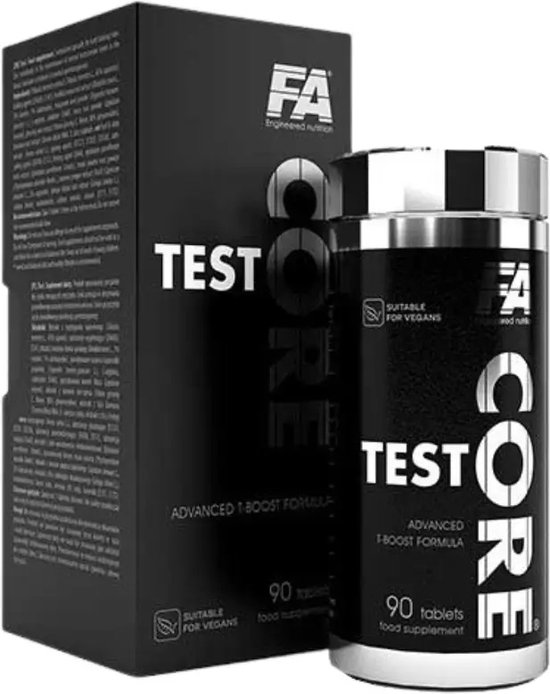 FA Core Test Testosterone booster Tribulus, Fenugriek, Maca