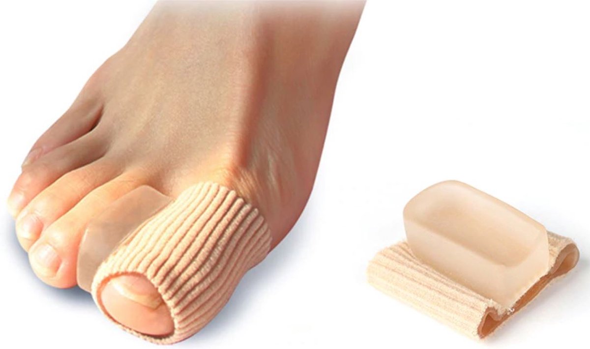 Goedkoopste Hallux Valgus - teenspreider - teencorrector - hallux valgus grote teencorrector - Blokje groot 2 stuks