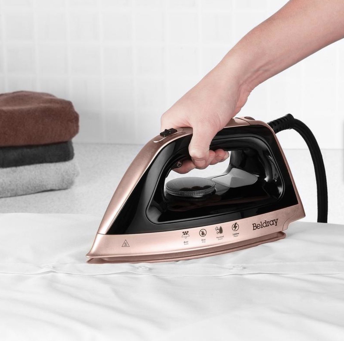 Fer à Repasser Rowenta Easy Steam - Générateur Vapeur 210g/min, Réservoir 1.4L