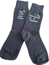 LBM - Sokken voor de meester - 1 paar - one size - zwart