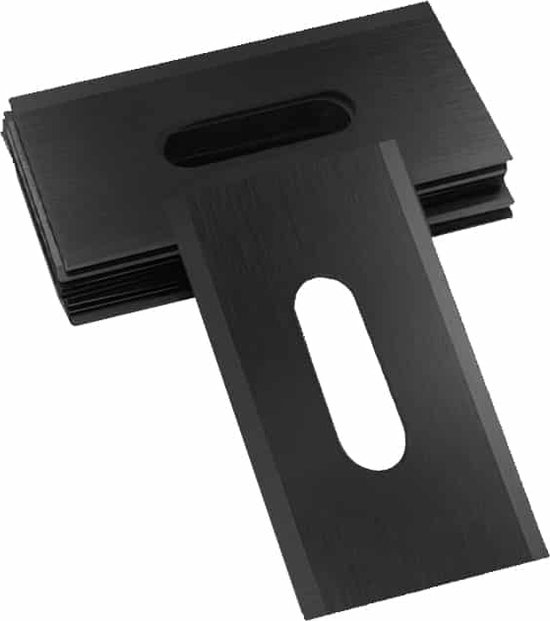 Black Coated Endurance mesjes 6 stuks geschikt voor Husqvarna robotmaaier Limited Edition