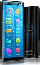 MP3 Speler Bluetooth 5.0 - Touchscreen - 64GB - Met FM Radio en Spraakrecorder - Zwart