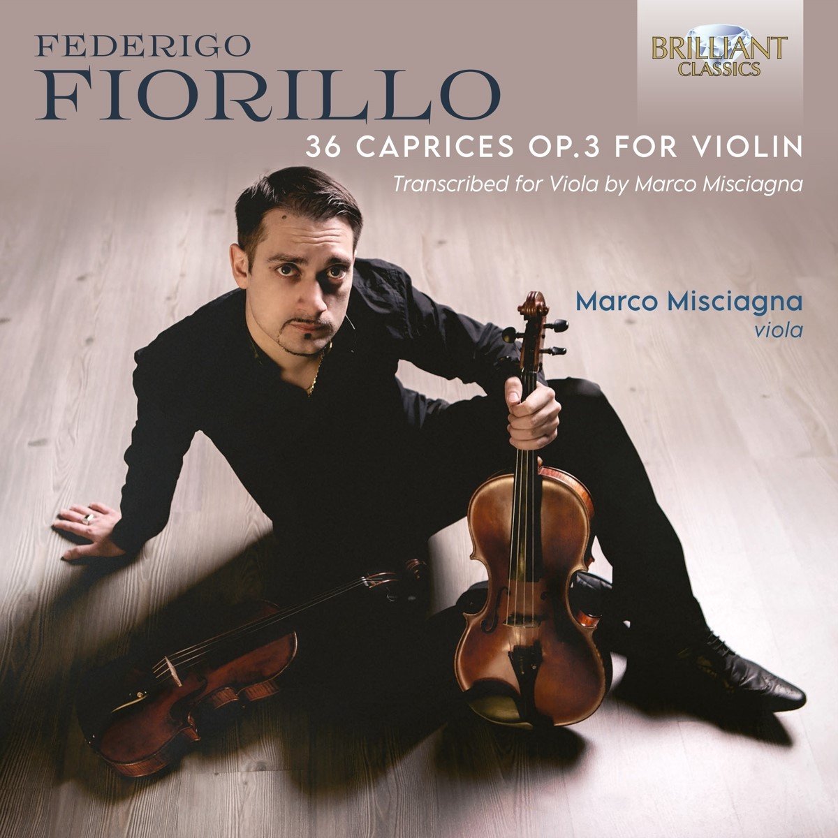 Marco Misciagna - Fiorillo: 36 Caprices Op.3 For Violin, Transcribed For Viola (CD)