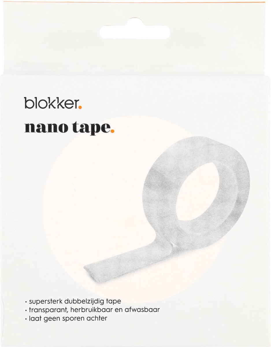 Blokker Nano Tape - 3 Meter