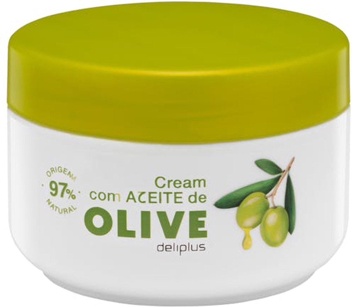2 potten van 250ml Body Cream 97% Bodycrème natuurlijke Olijfolie uit Spanje. INTENS HYDRATERENDE