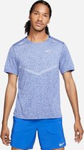 Nike - Sportshirt Rise 365 Dri-Fit - Blauw - Hardlopen - Heren