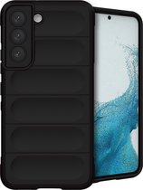 iMoshion Hoesje Geschikt voor Samsung Galaxy S22 Hoesje Siliconen - iMoshion EasyGrip Backcover - Zwart