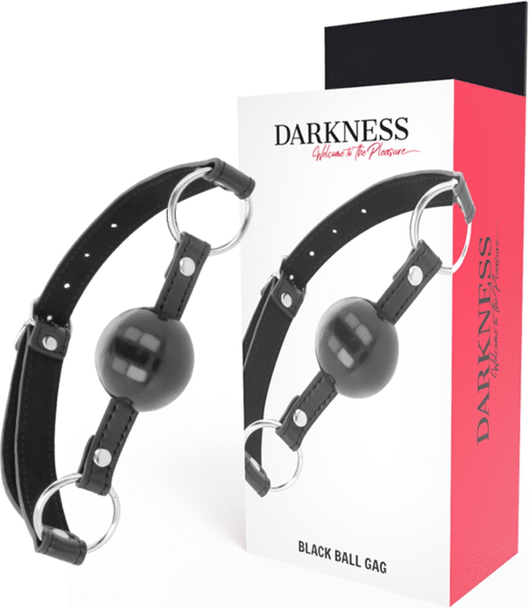 Goedkoopste DARKNESS BONDAGE | Darkness Ball Gag Black