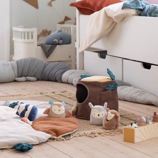 Sebra Activity Toy Hide & Seek - Boomstam Verstoppertje Spelen met Dierenvriendjes 0+jr van Sebra. — afbeelding 5