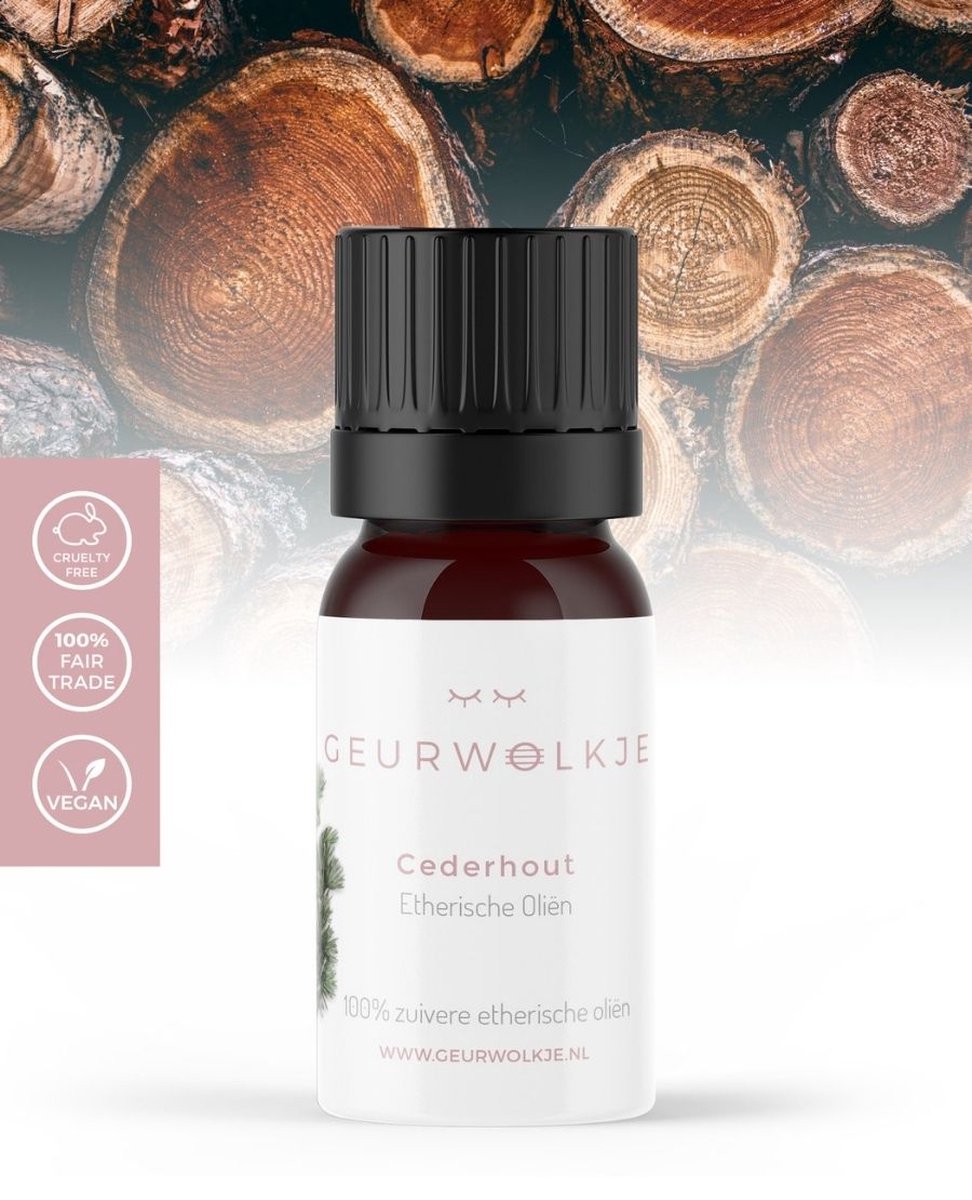 Goedkoopste Cederhout 100 etherische olie 10ml