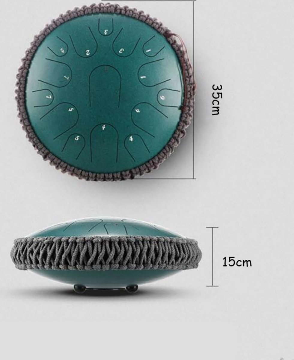 Wholesale Çelik dil davul, 13 notlar 12 inç handpan davul üzik enstrüanı edit