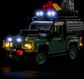 Light My Bricks - Verlichtingsset geschikt voor LEGO Land Rover Classic Defender 90 10317