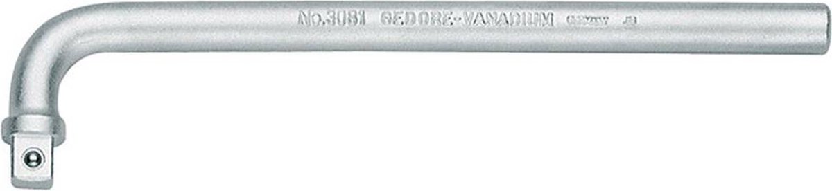 Gedore 3081 6236360 Haakse greep Aandrijving 3/8 (10 mm) 180 mm 1 stuk(s)