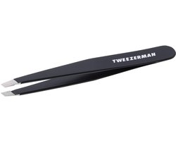 Tweezerman Slant Tweezer Midnight Sky – Wenkbrauw Pincet - Professioneel Precisie Pincet Met Schuine Punt – Voor Epileren En Haartjes Verwijderen – Roestvrij Staal – Geschikt Voor Fijne En Stugge Haren – Epileer Pincet Voor Wenkbrauwen