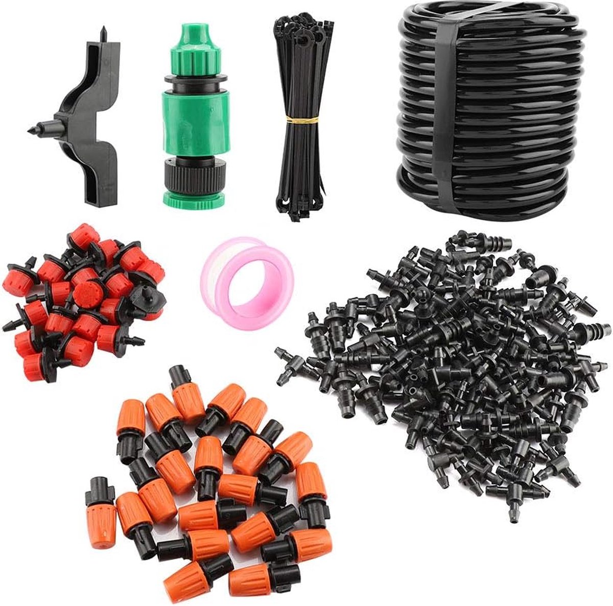 Kryc-kit D'irrigation Gouttekits D'arrosage Automatiques Goutte Goutte  Systme D'irrigation De Bricolage Jardin Tuyau Pour Jardin, Pelouse, Plante,  Pa