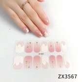 Prachtige nieuwe design NagelStickers/ 1 vel , 14 tips/ Manicure Nagel stickers / Nail stickers