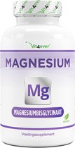 Magnesium bisglycinaat - 365 capsules - Premium: Chelated magnesium - 1550 mg elementair magnesium per capsule - Veganistisch - Hoog gedoseerde formule - Vit4ever