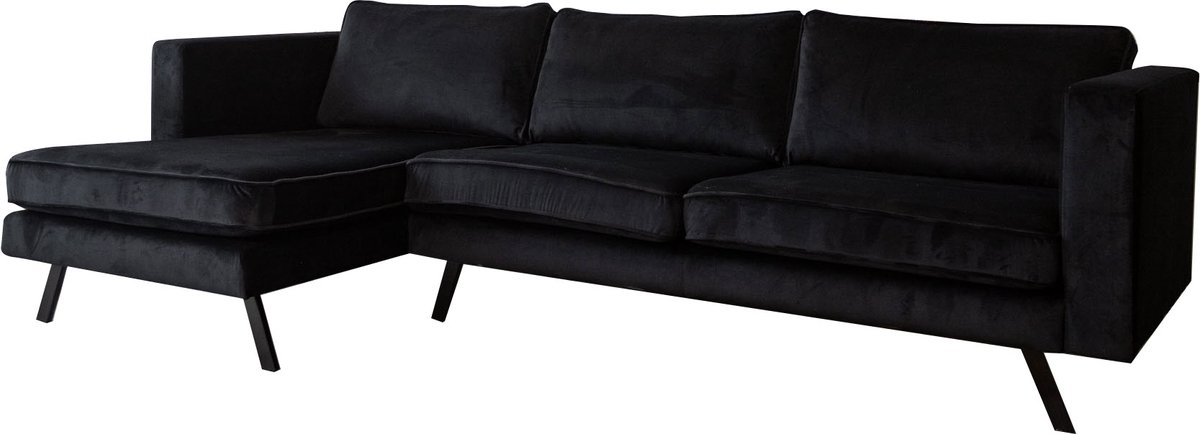 Coussin de canapé 45x45 cm noir Hero