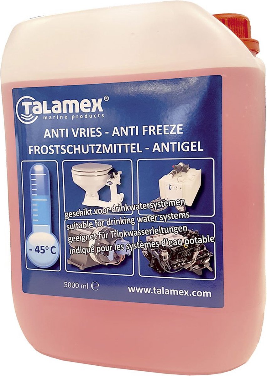 Talamex Antivries Drinkwatersysteem -45 Graden - 5 Liter