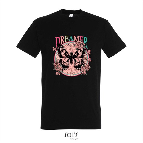 T-shirt Dreamer - T-shirt korte mouw - zwart - 2 jaar