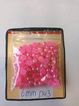 Parels voor voorwerpen (bv. beer) te beplakken - 2 zakjes - 6mm - Parelmoer Roze